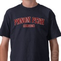 Phnom Penh collegiate design for kids shirt